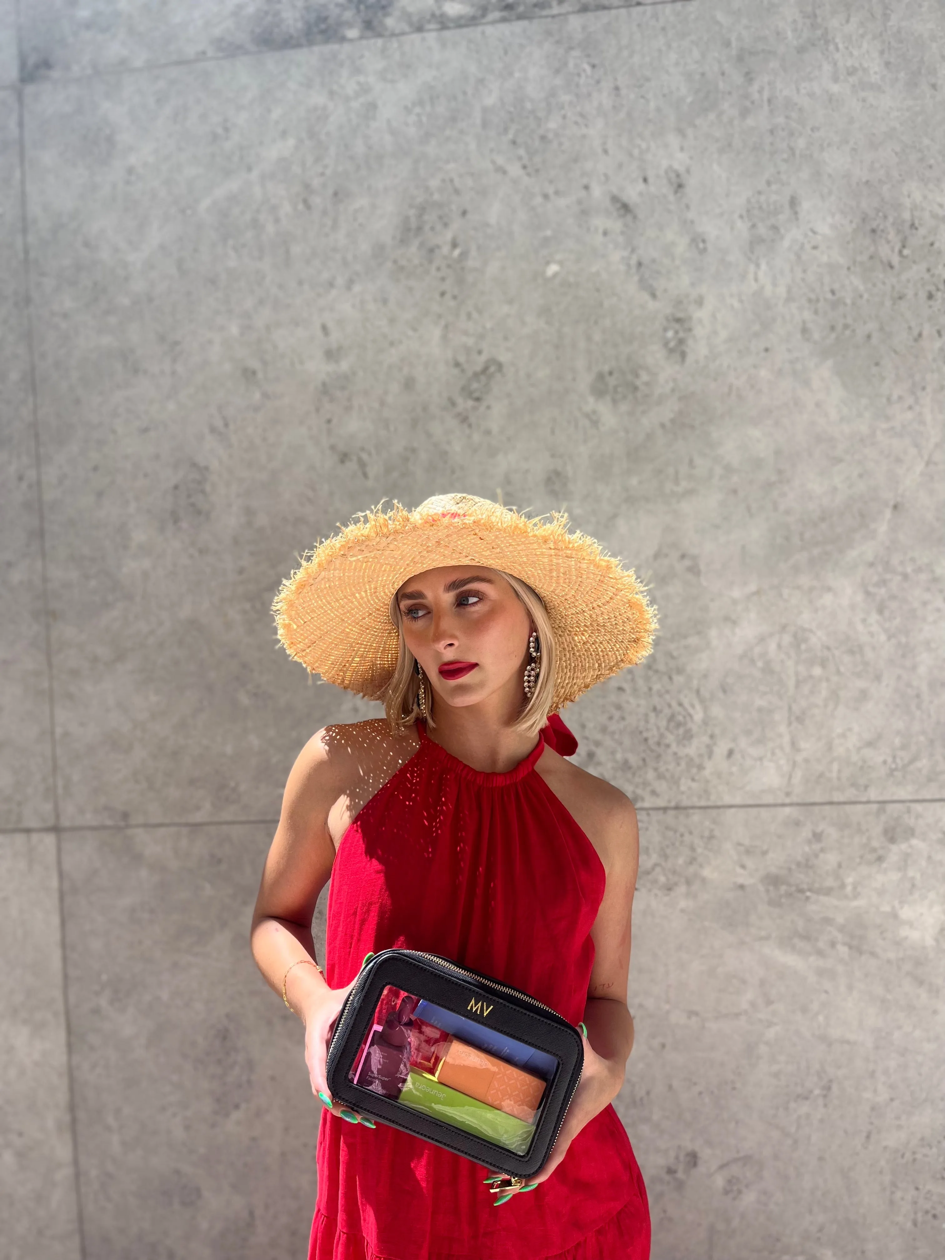 Saffiano Cosmetic Bag