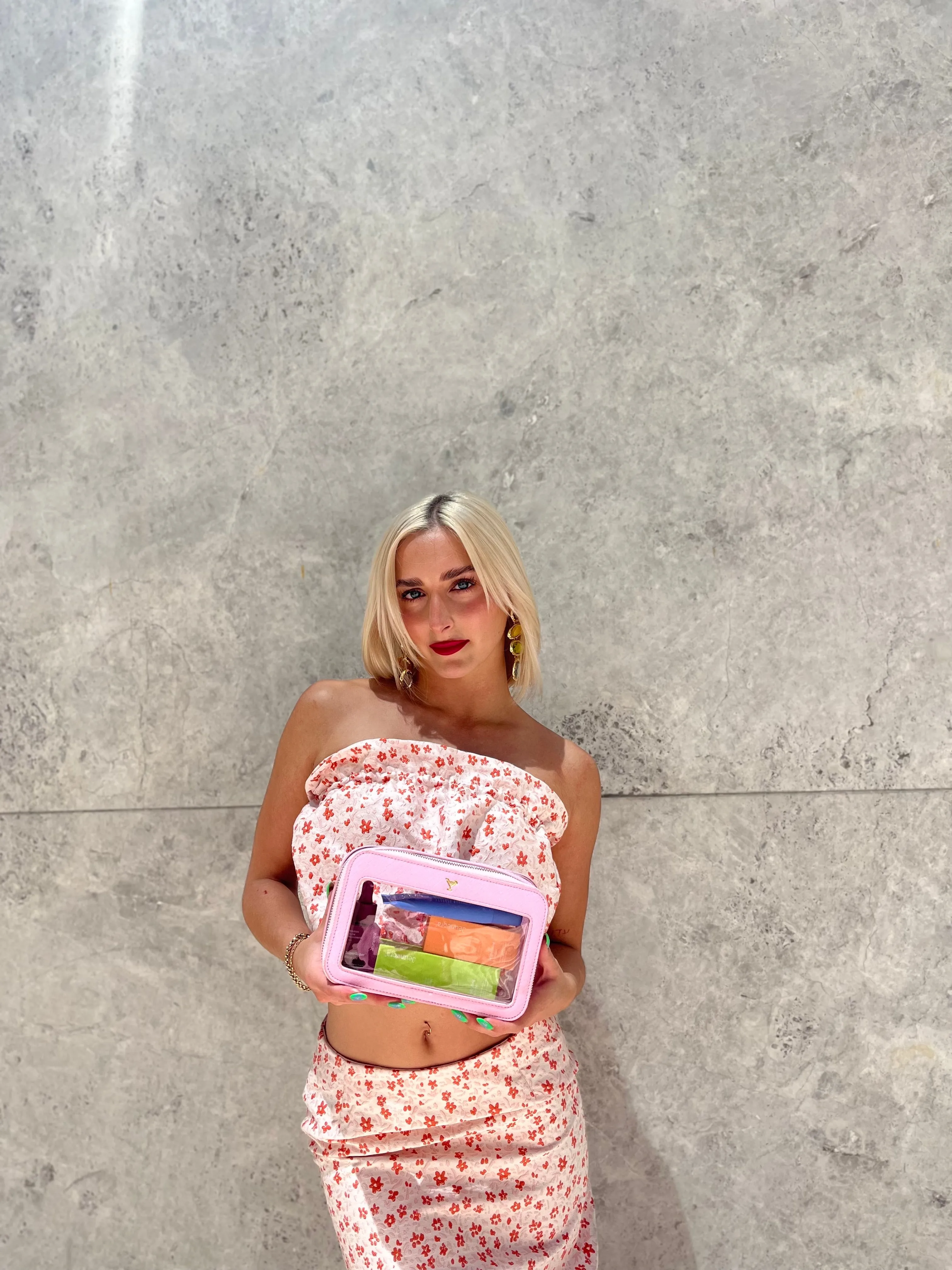 Saffiano Cosmetic Bag