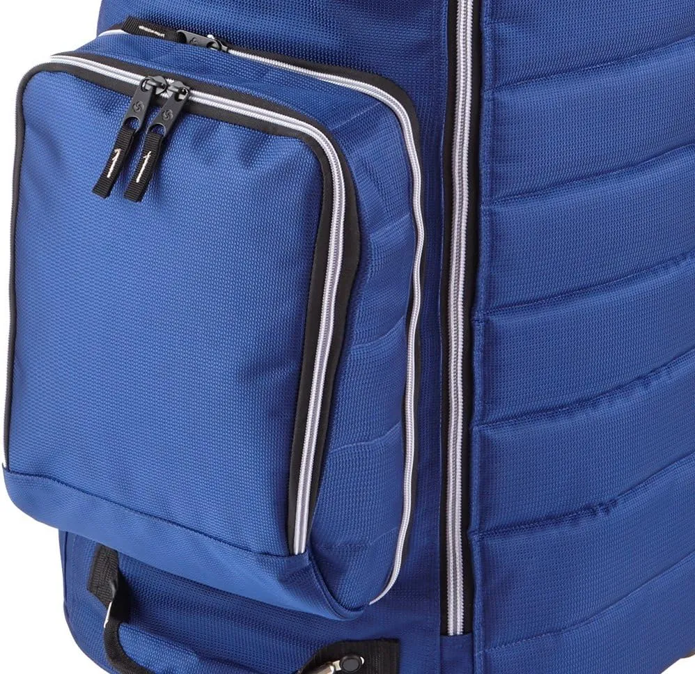 Samsonite Quilted Golf Travel Cover with Spinner Wheels and Detachable Shoe Bag