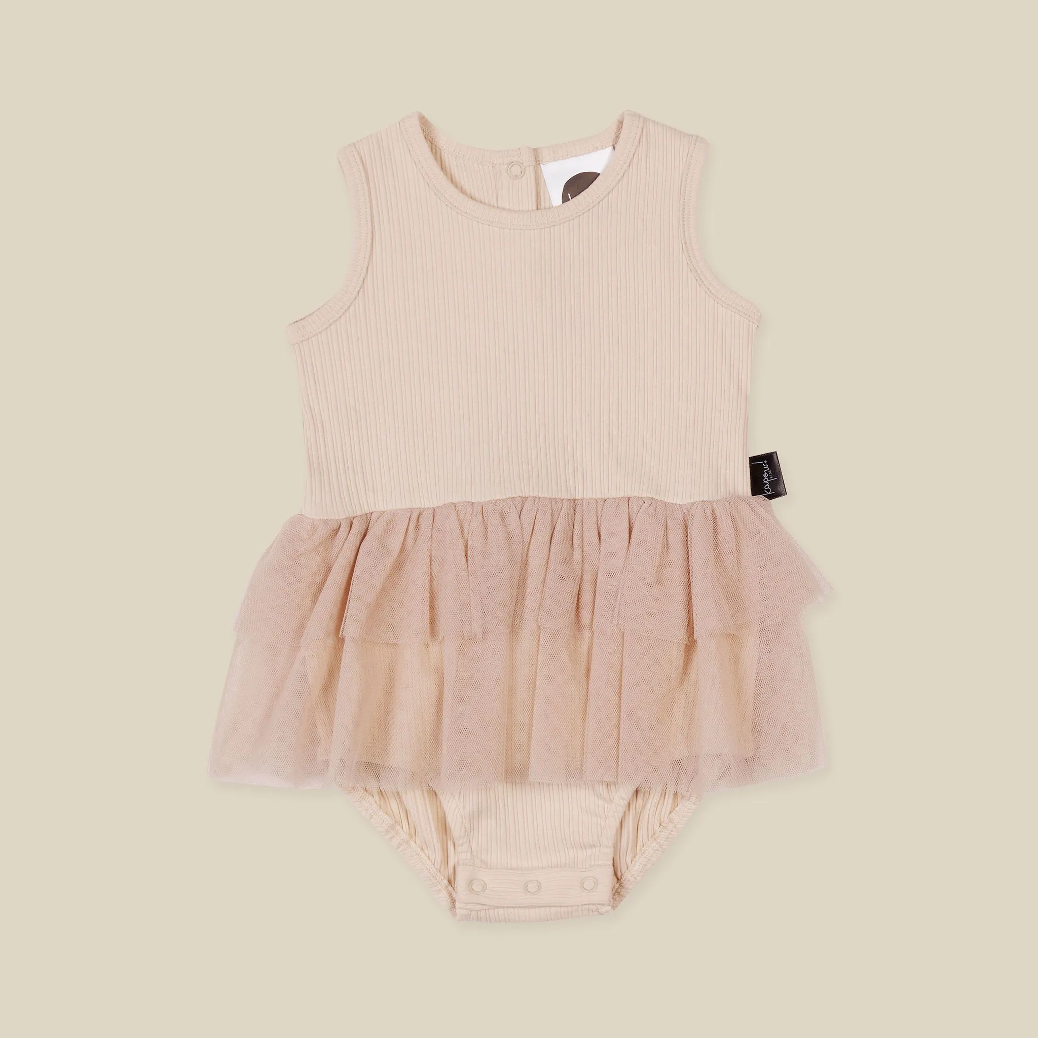 Sandshell Ballet Baby Romper