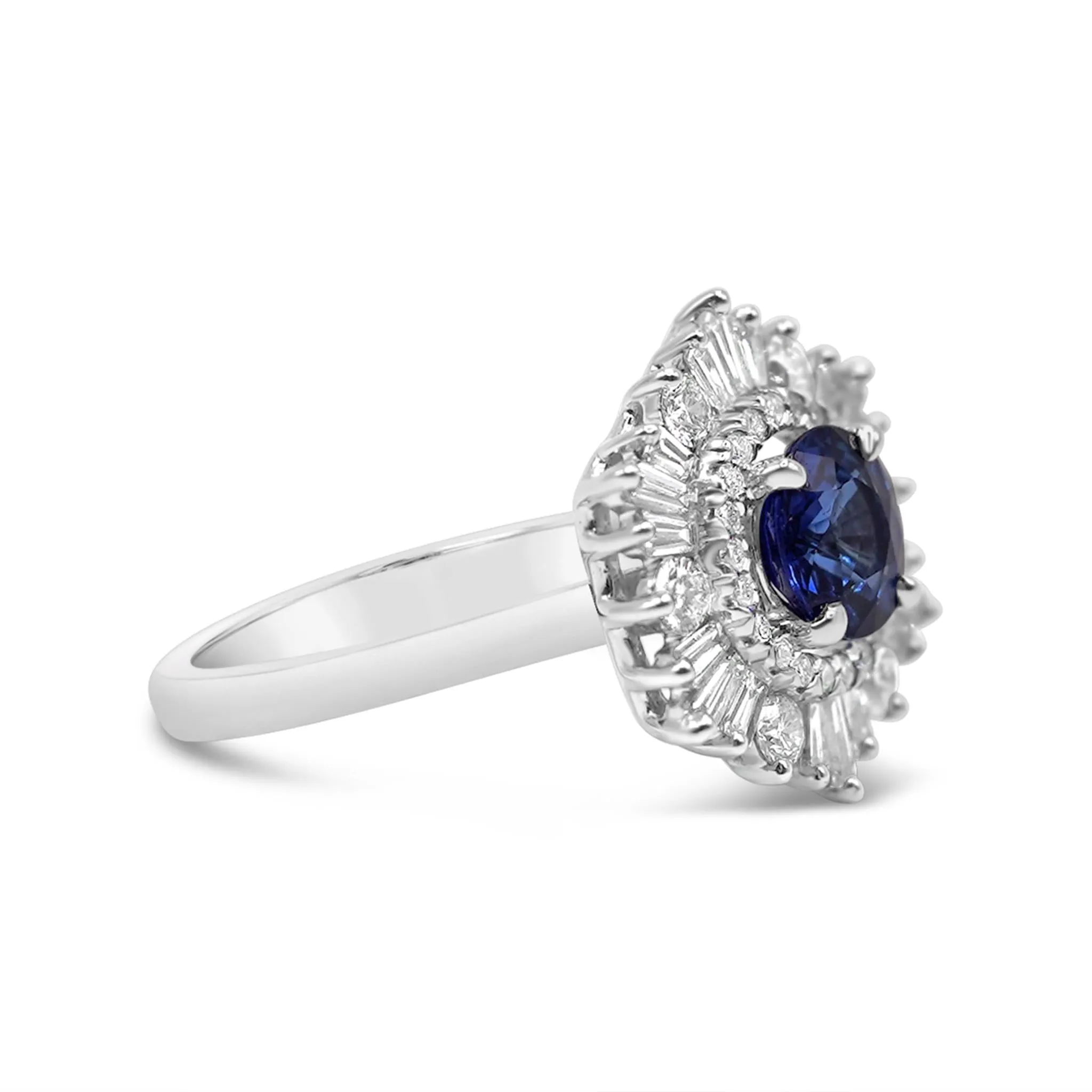Sapphire and Diamond Ring