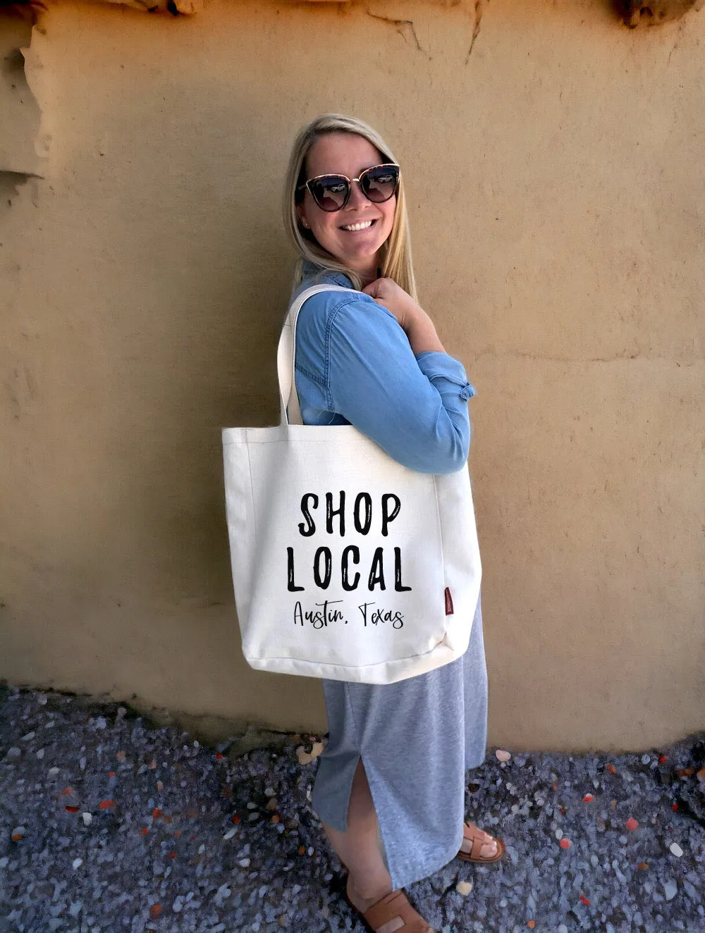 Shop Local, Shop Small Tote Bag