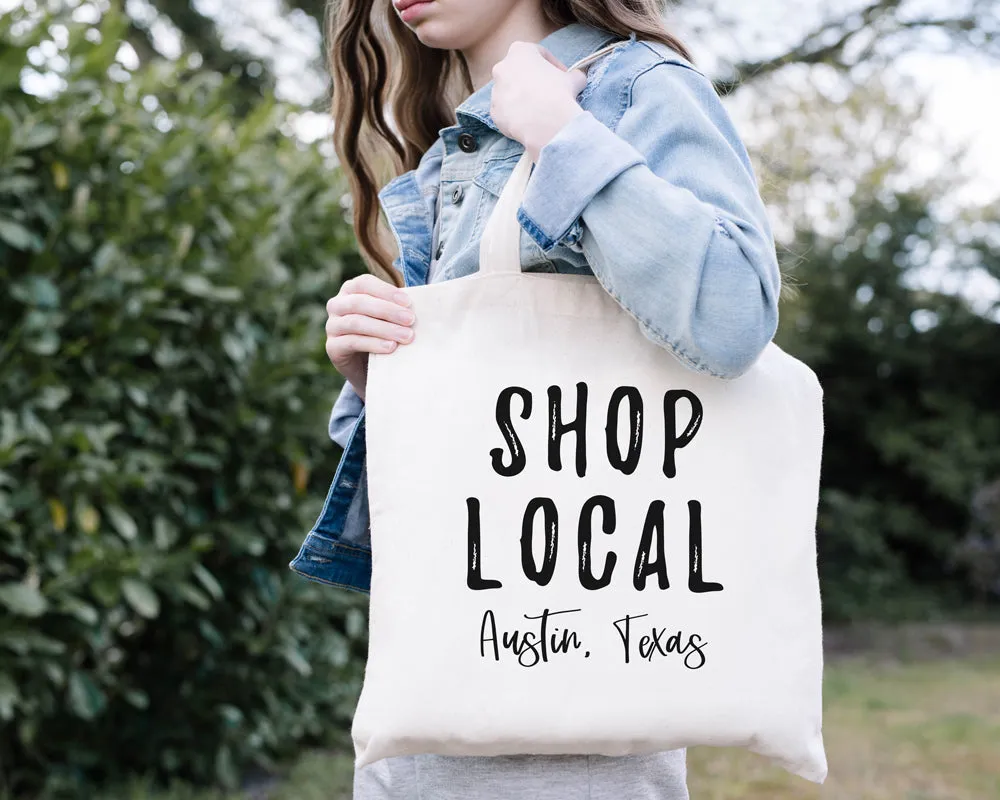 Shop Local, Shop Small Tote Bag