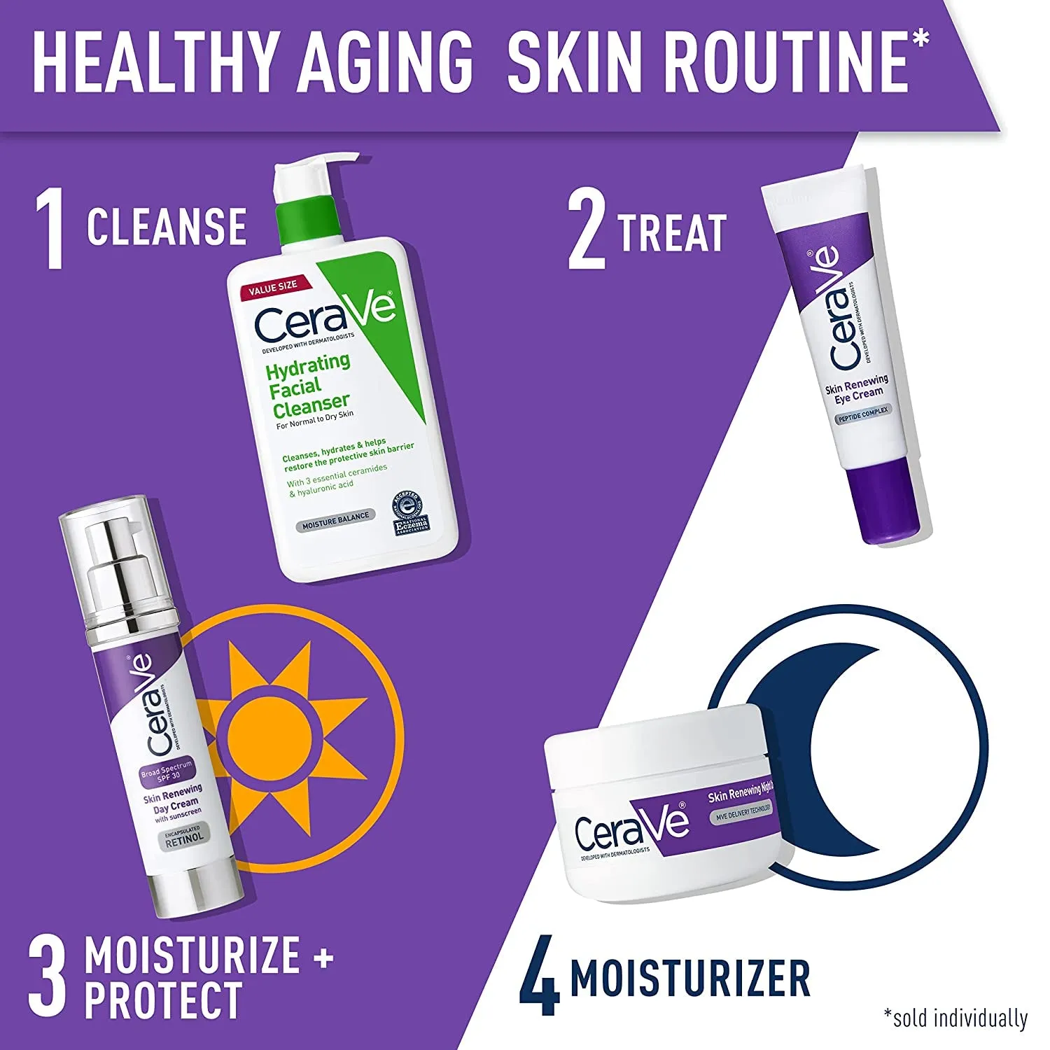 Skin Renewing Eye Cream for Wrinkles, under Eye Cream with Peptides   Caffeine   Niacinamide, for Wrinkles & Crows Feet, Paraben Free & Opthalmologist Tested