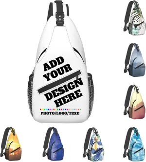 Sling Bag Custom bag Personalized Shoulder Daypacks Crossbody Bags Chest Bag Travel Hiking Daypack