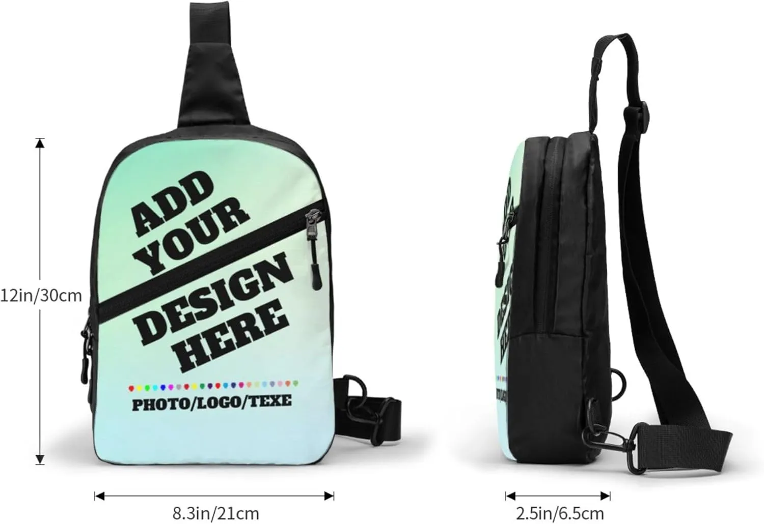 Sling Bag Customized bags Personalized Crossbody Bags for Men Women Leisure Sports Outdoor