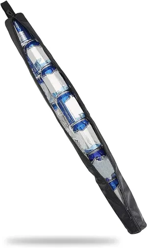 Sling Beer Sleeve - Insulated Cooler Holds 7 Cans, Unique Golf Accessory Gift for Men