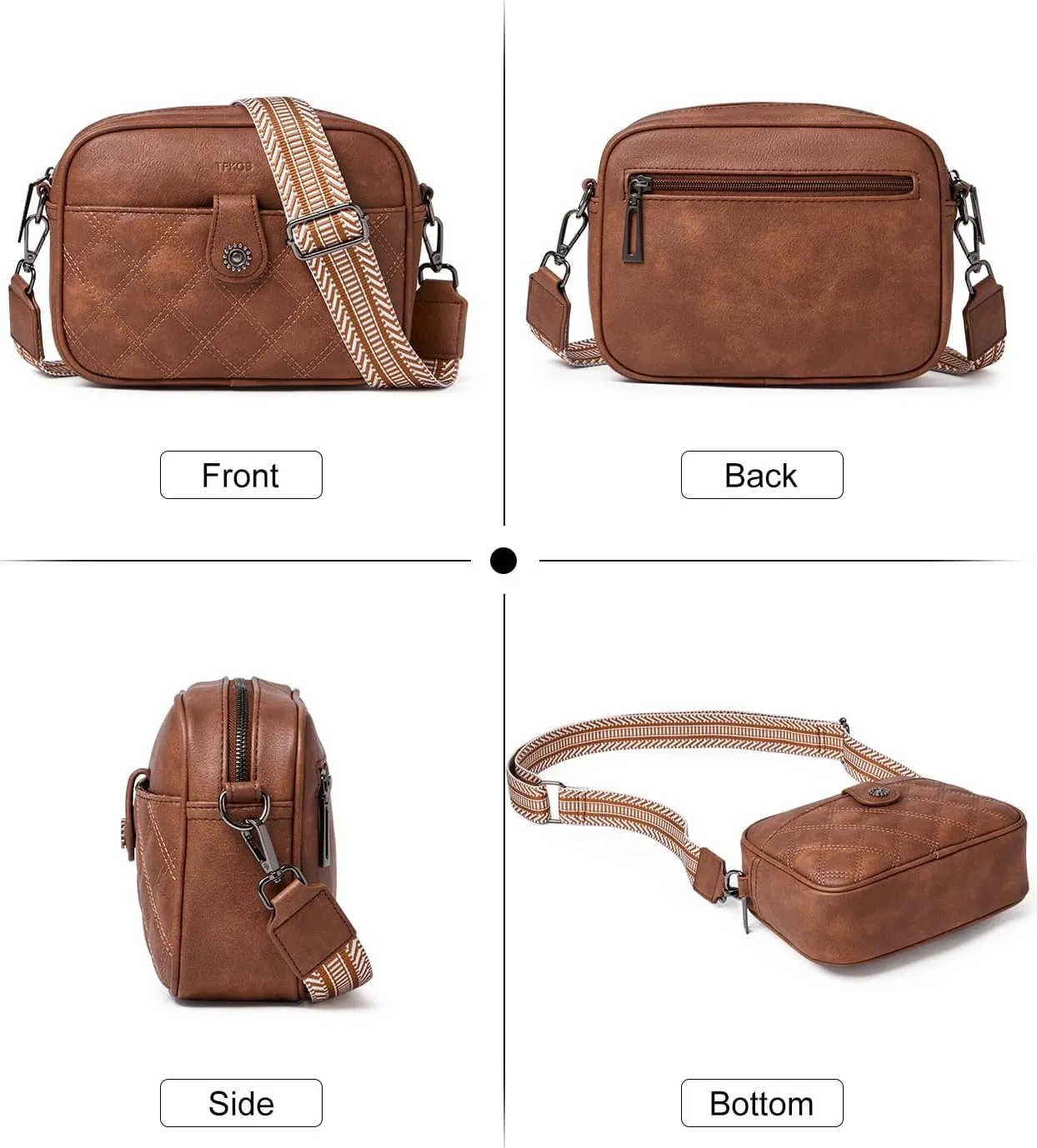 Small Crossbody Bags for women,Soft Leather Cell Phone Purse Lightweight,Little Crossbody Purses Women Trendy with Card slots