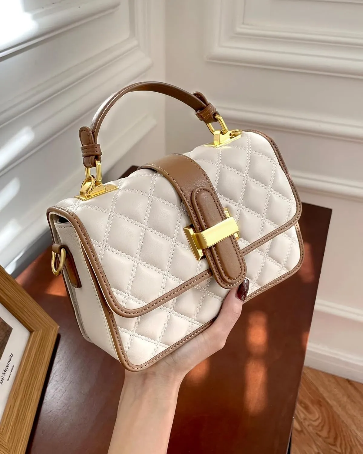 Small Crossbody Bags for women,Soft Leather Cell Phone Purse Lightweight,Little Crossbody Purses Women Trendy with Card slots