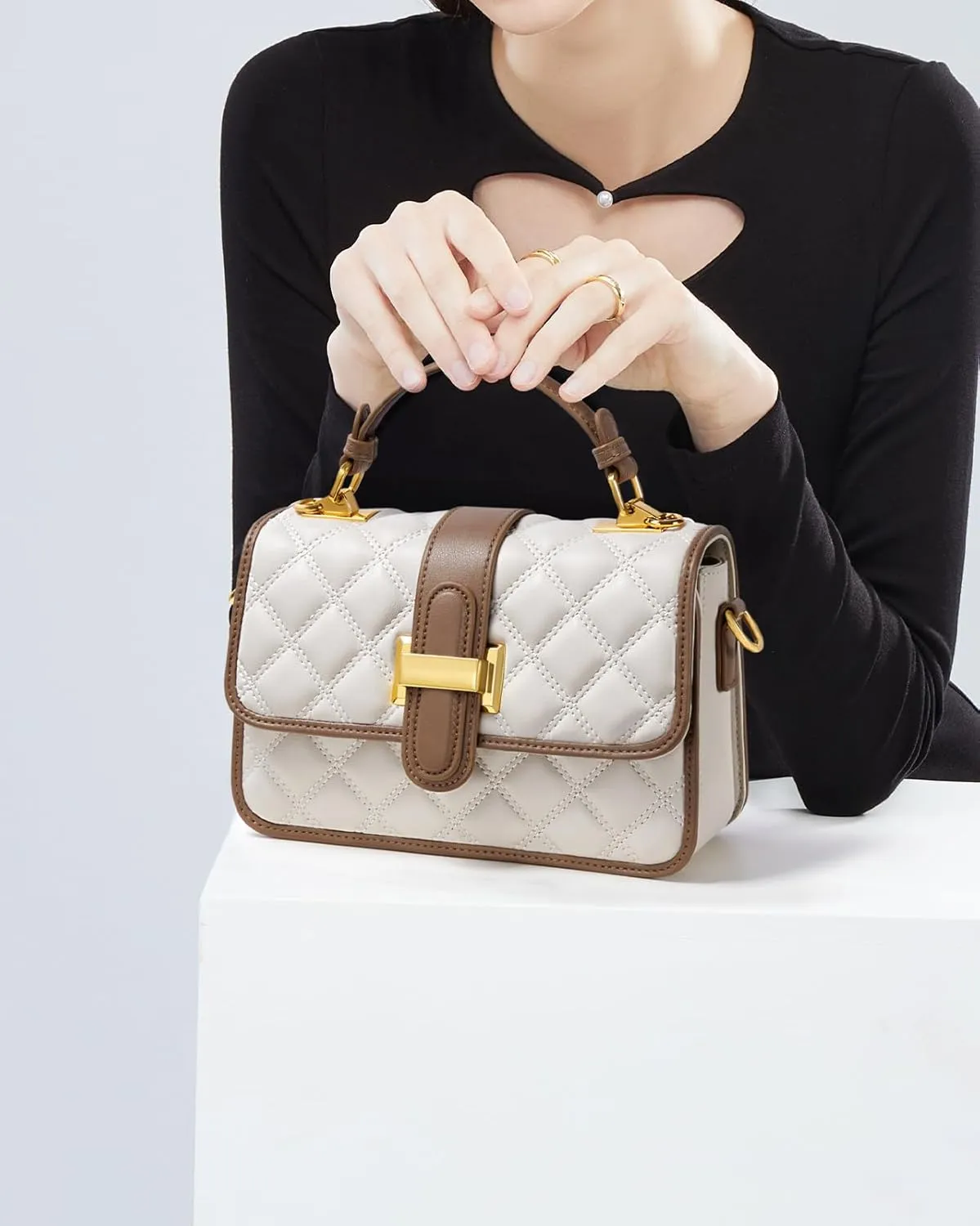 Small Crossbody Bags for women,Soft Leather Cell Phone Purse Lightweight,Little Crossbody Purses Women Trendy with Card slots