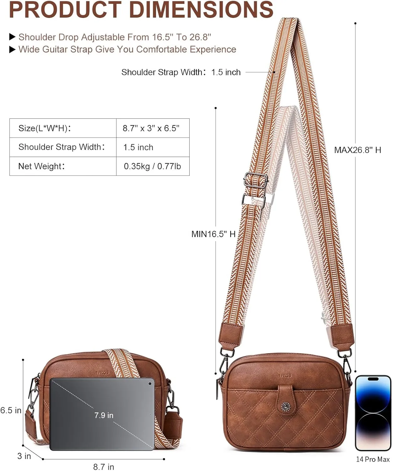 Small Crossbody Bags for women,Soft Leather Cell Phone Purse Lightweight,Little Crossbody Purses Women Trendy with Card slots