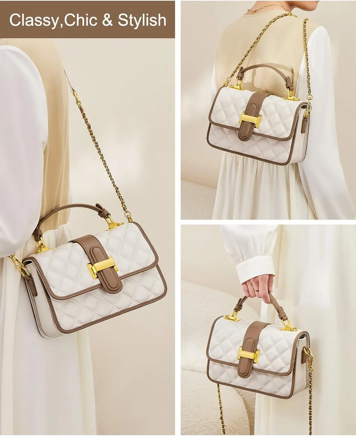 Small Crossbody Bags for women,Soft Leather Cell Phone Purse Lightweight,Little Crossbody Purses Women Trendy with Card slots