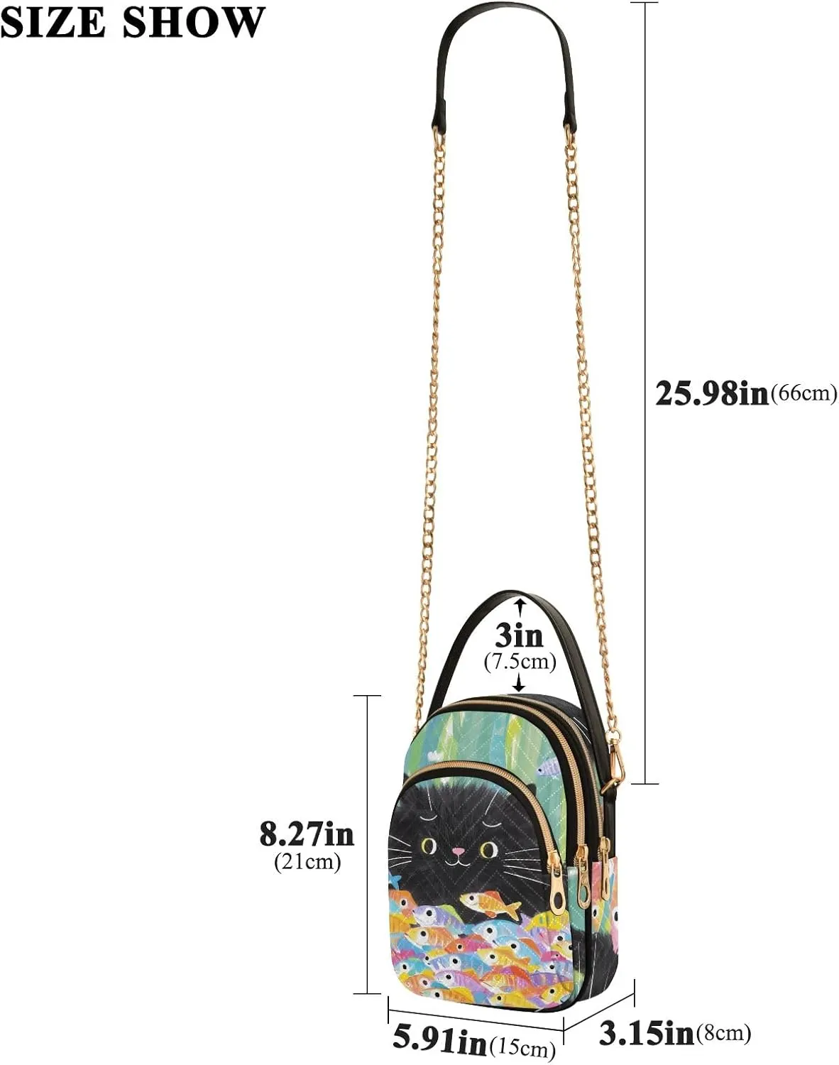 Small Handbag Crossbody Bag for Women Quilted Bags Shoulder Purse Phone Wallet Chain Bag