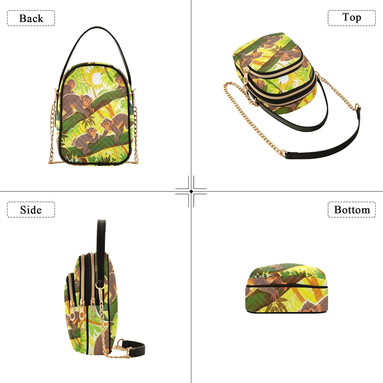 Small Handbag Crossbody Bag for Women Quilted Bags Shoulder Purse Phone Wallet Chain Bag