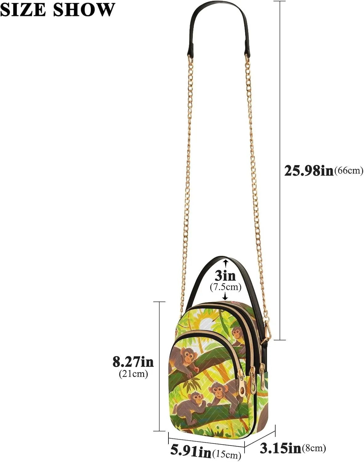 Small Handbag Crossbody Bag for Women Quilted Bags Shoulder Purse Phone Wallet Chain Bag