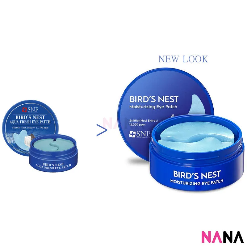 SNP Bird's Nest Moisturizing Eye Patch 60pcs