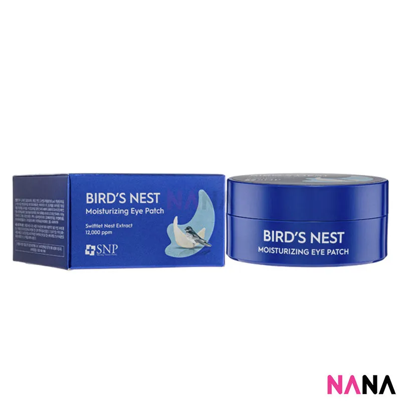 SNP Bird's Nest Moisturizing Eye Patch 60pcs
