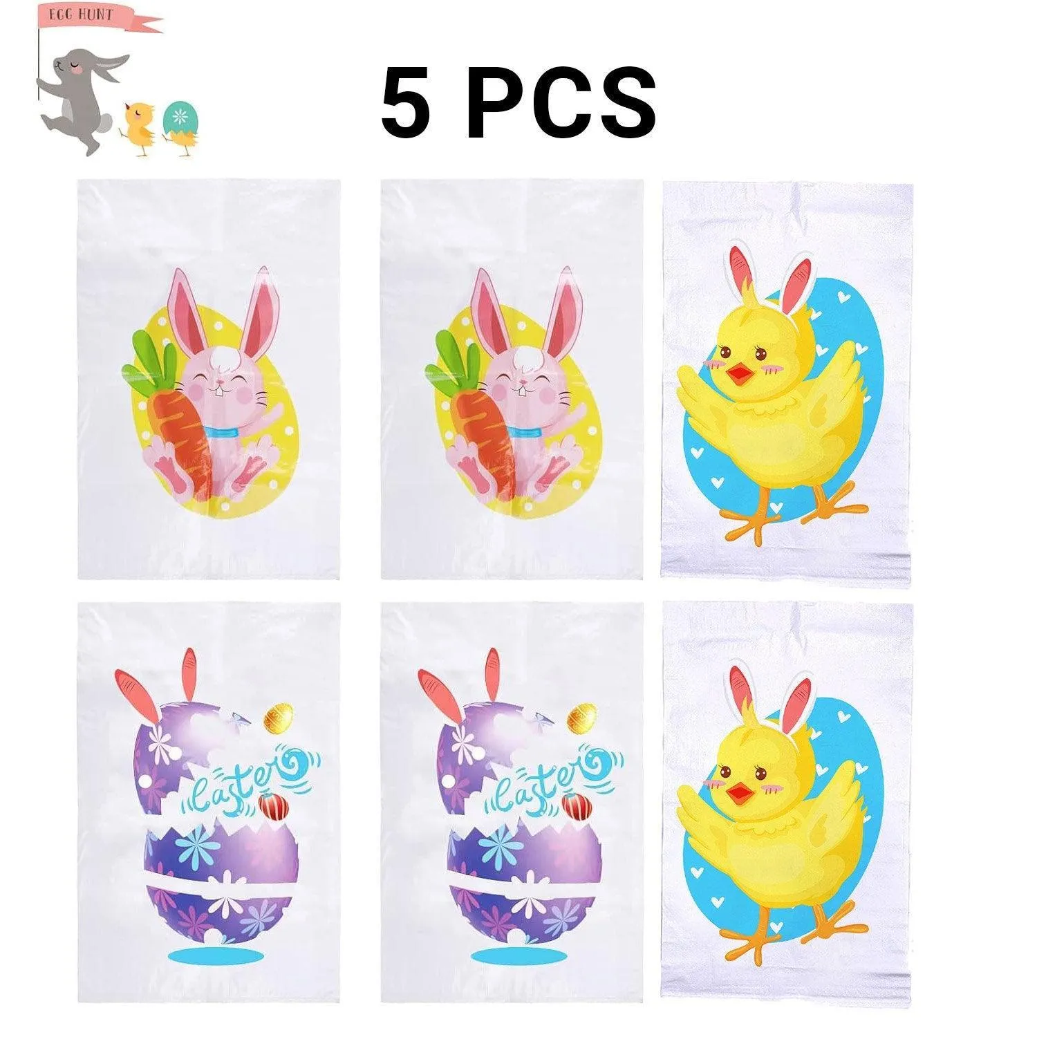 Soft Reinforced Woven Jumping Bag 5PCS