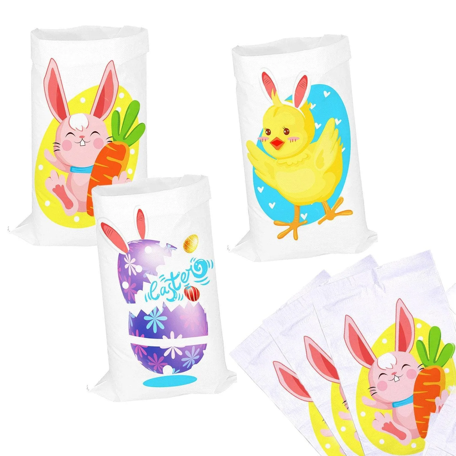 Soft Reinforced Woven Jumping Bag 5PCS