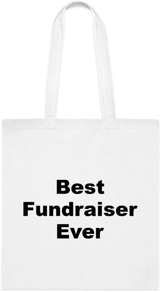 SpreadPassion Fundraiser Tote Bag, Best Fundraiser Ever Bag, Fundraiser Gift, Gift For Fundraiser, Fundraiser Shoulder Bag, Fundraiser reusable Bags, Birthday Christmas Basket Gag Gift Idea