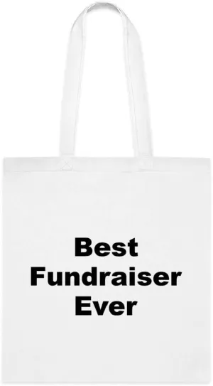 SpreadPassion Fundraiser Tote Bag, Best Fundraiser Ever Bag, Fundraiser Gift, Gift For Fundraiser, Fundraiser Shoulder Bag, Fundraiser reusable Bags, Birthday Christmas Basket Gag Gift Idea