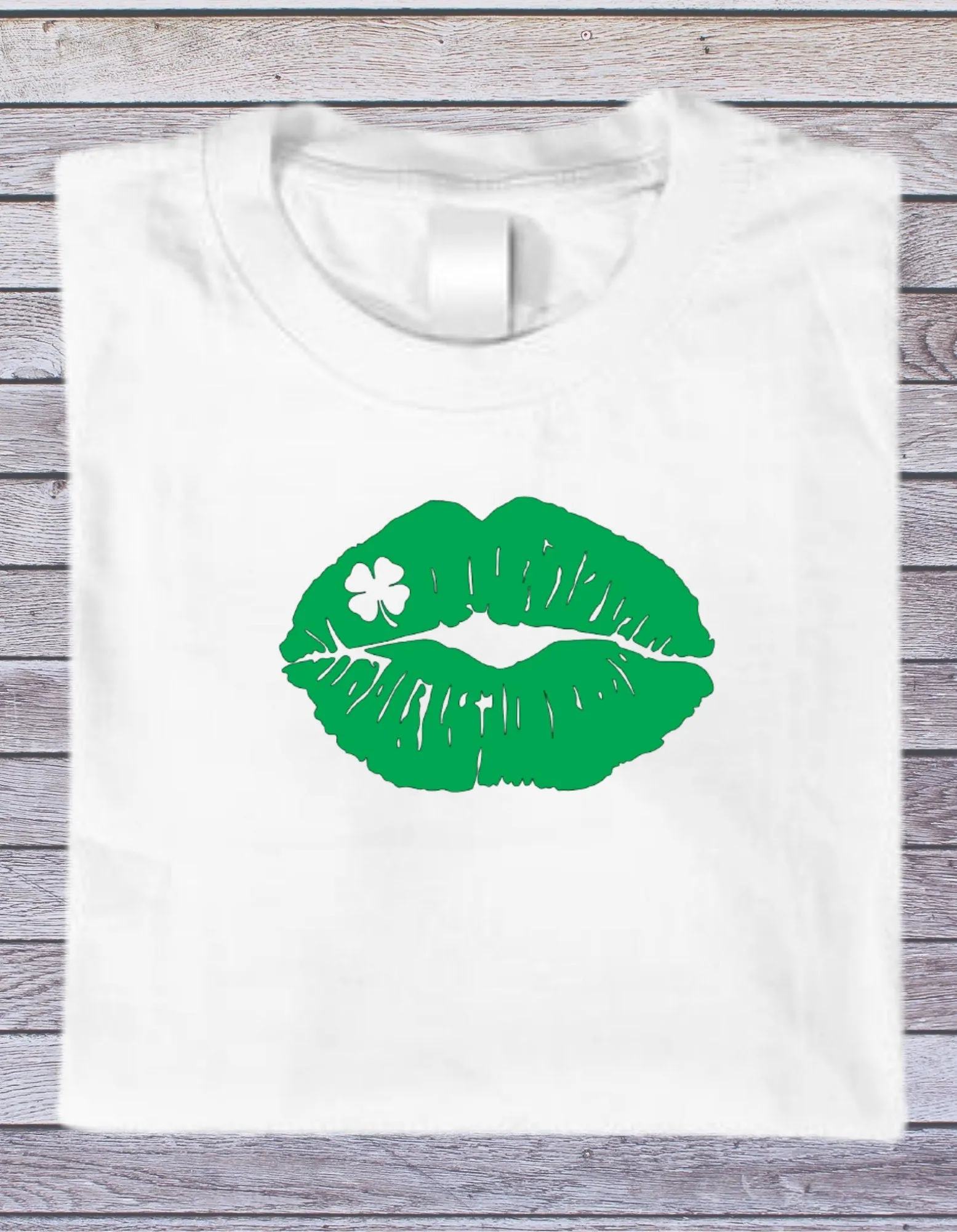 St. Patrick's Day Paddy Lips Shamrock clover t-shirt hoodie sweatshirt Irish Paddy's Day Cute Personalised gift custom shirt most popular