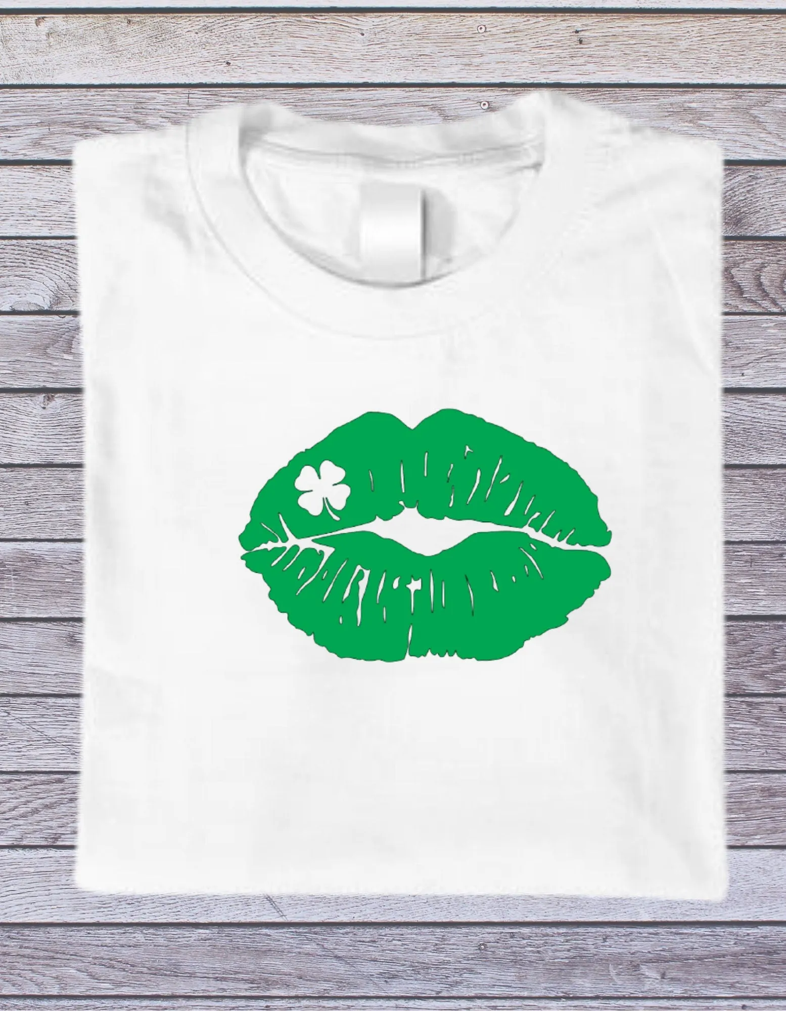 St. Patrick's Day Paddy Lips Shamrock clover t-shirt hoodie sweatshirt Irish Paddy's Day Cute Personalised gift custom shirt most popular