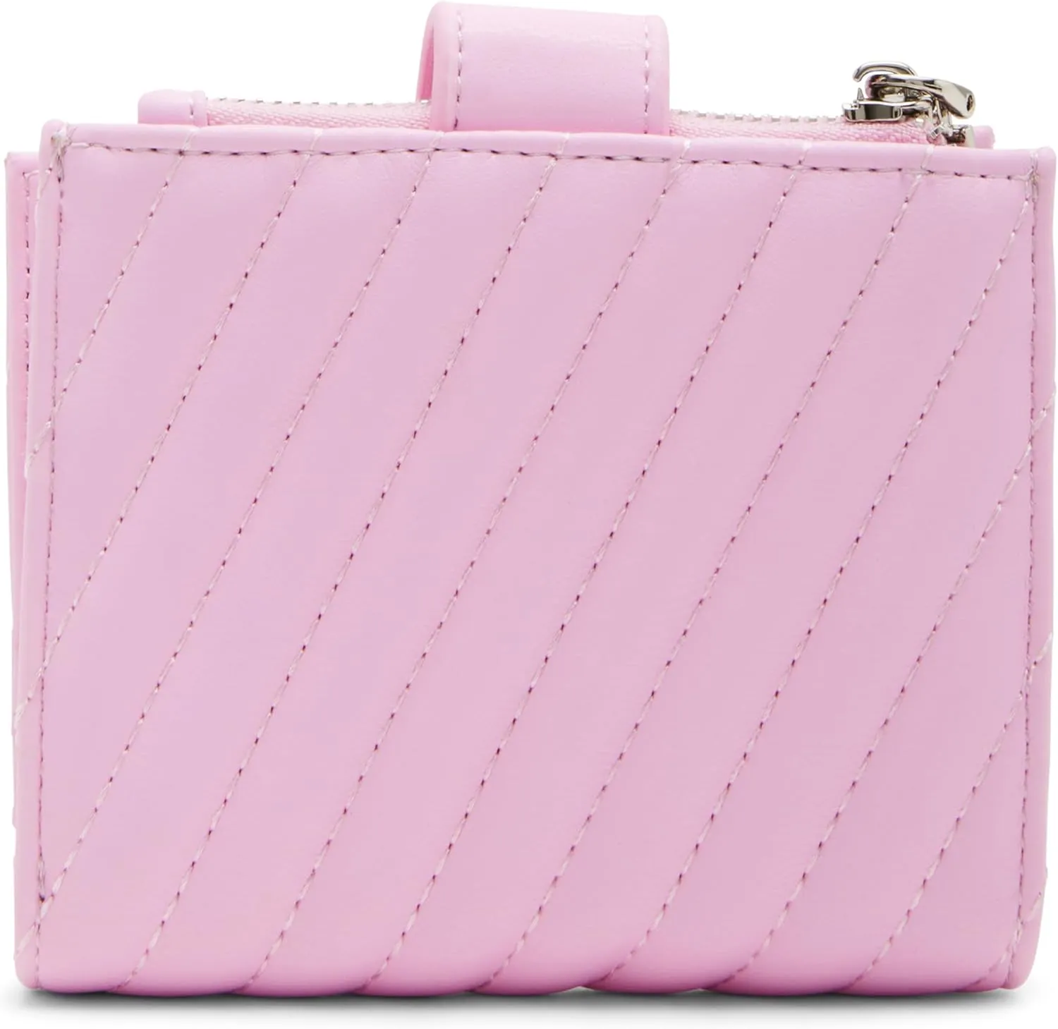 Steve Madden Women's Jem-h Diagonal Quilted Bifold Cardcase