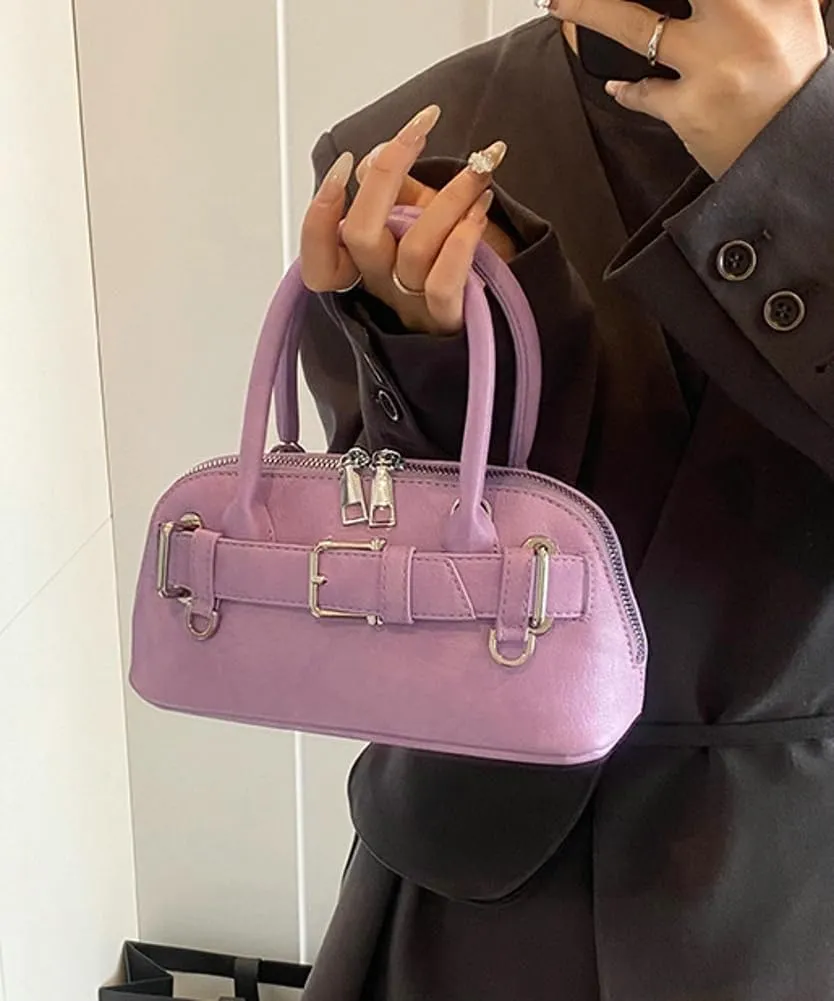 Stylish Unique Shell Handbag Work Outdoor Cross Body Bag for Travel PU Leather Shoulder Bags for Women Trendy 2025