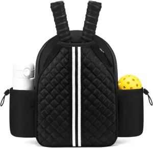 Sucipi Pickleball Bags for Women Lightweight Crossbody Pickleball Sling Bag Stylish Quilted Pickleball Paddle Bag