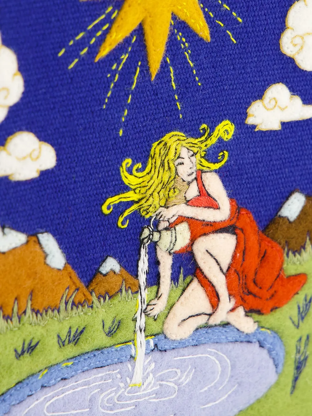The Star Tarot Clutch