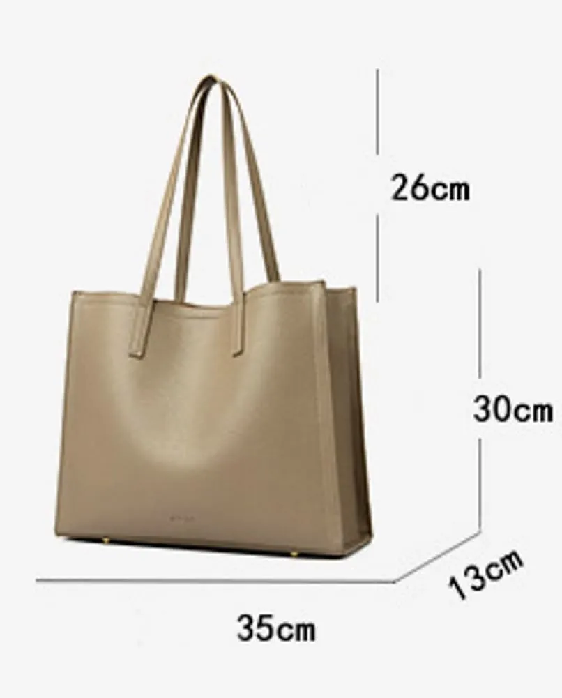 Tote Bag for Women Soft PU Leather 2025 Large Shoulder Bags Casual Work Purses and Handbags with Multi Compartments