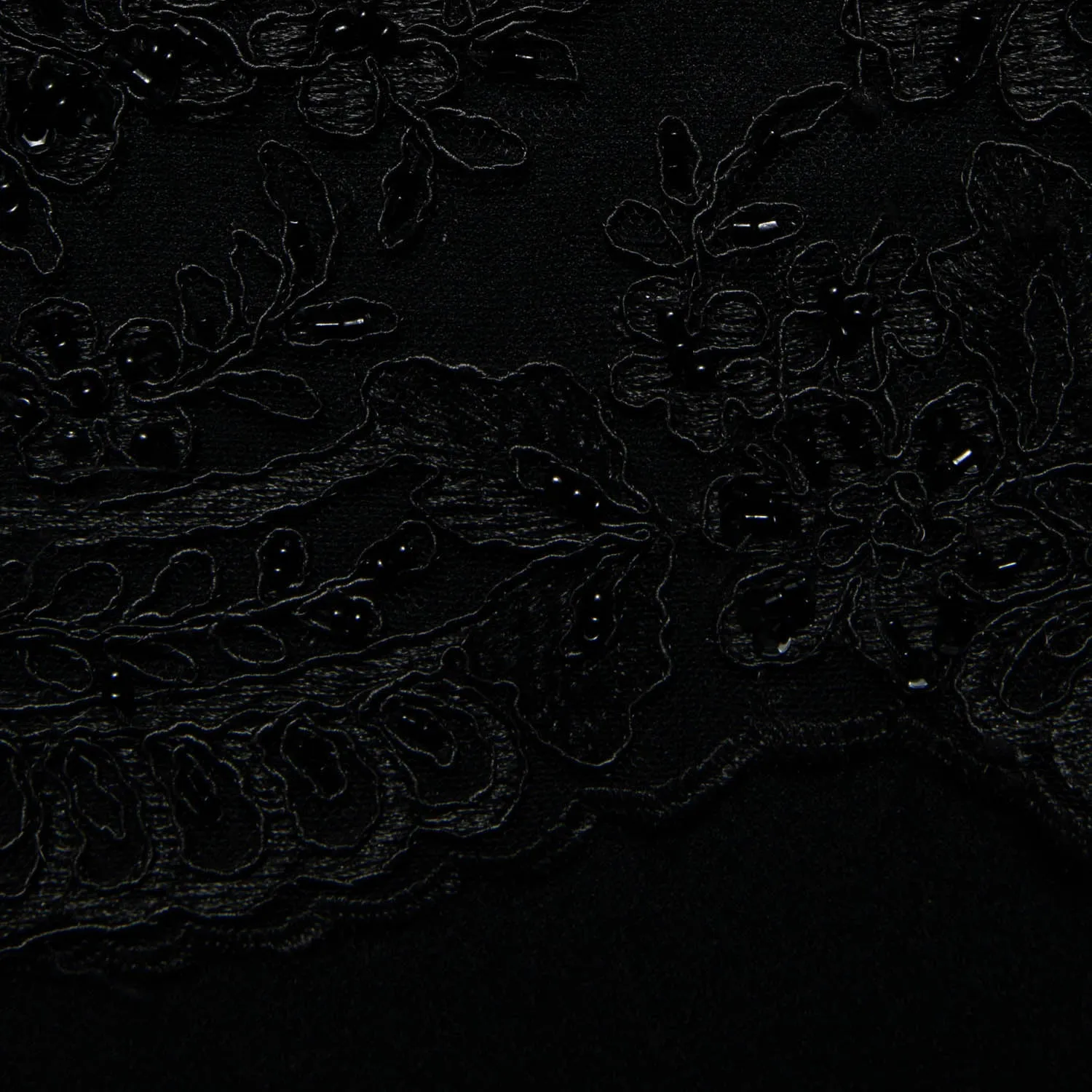 Tulle Lace Fabric Embroidered with Intricate Design 52" Wide | Exquisite Fabric