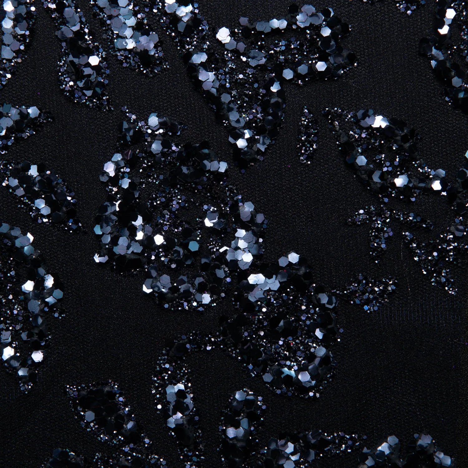 Tulle Lace Fabric with Glitter and Floral Design 58" Wide | Exquisite Fabric