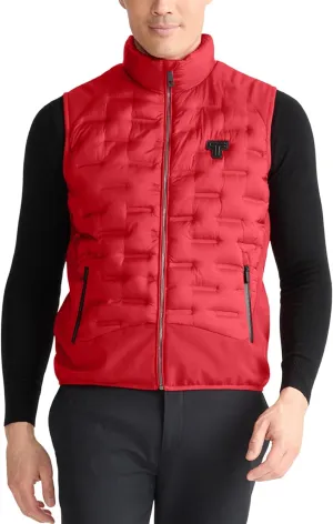 TUMI Men's Heat Seal Quilted Midweight PrimaLoft-Filled Vest - Sleek Men's Outerwear - Warm Nylon Vest