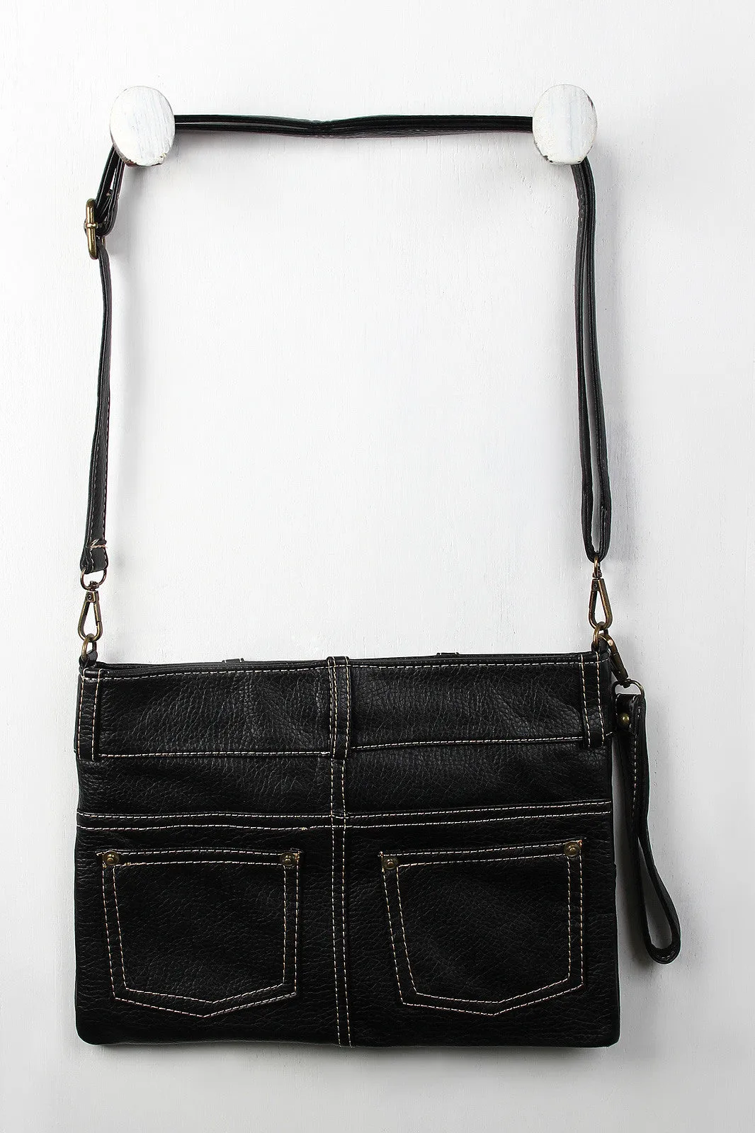 Unique Bag Creative Clutch Leather Vegan Skirt