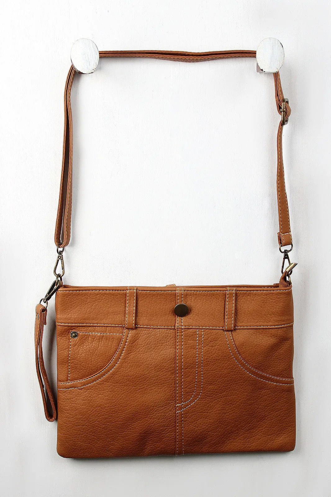 Unique Bag Creative Clutch Leather Vegan Skirt