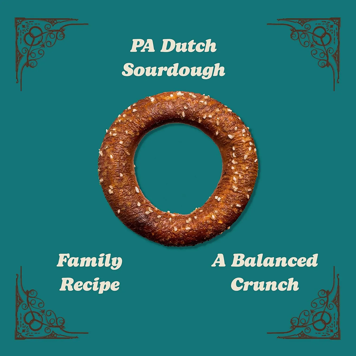 Unique Snacks Sourdough Craft Beer Pretzel Rings, Delicious Homestyle Baked Snack Bag, Vegan, OU Kosher, and Non-GMO Food, No Artificial Flavor, 11 Oz. Bag, Pack of 12