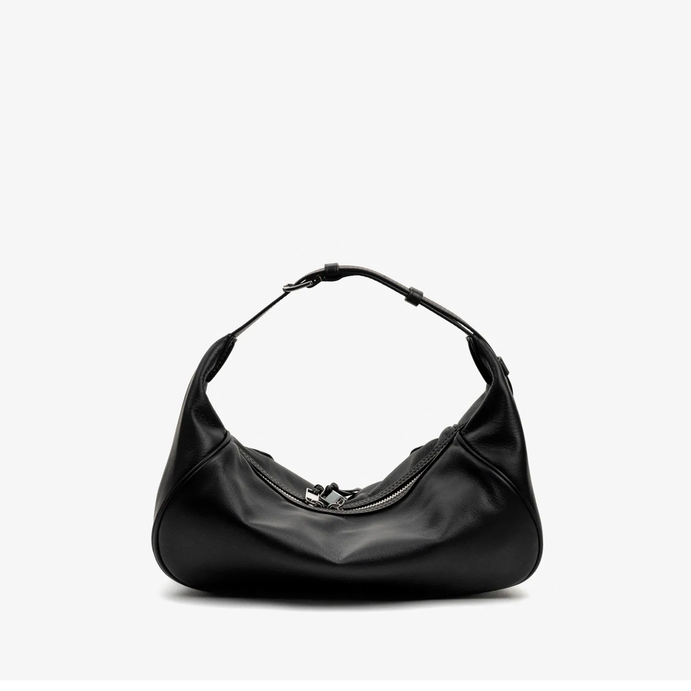 Ursula V11 2-Way Drape Petit Sac Hobo/Sac Bandoulière - Noir