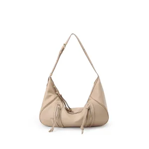 Ursula V11 2-Way Drape Petit Sac Hobo/Sac Bandoulière - Toffee