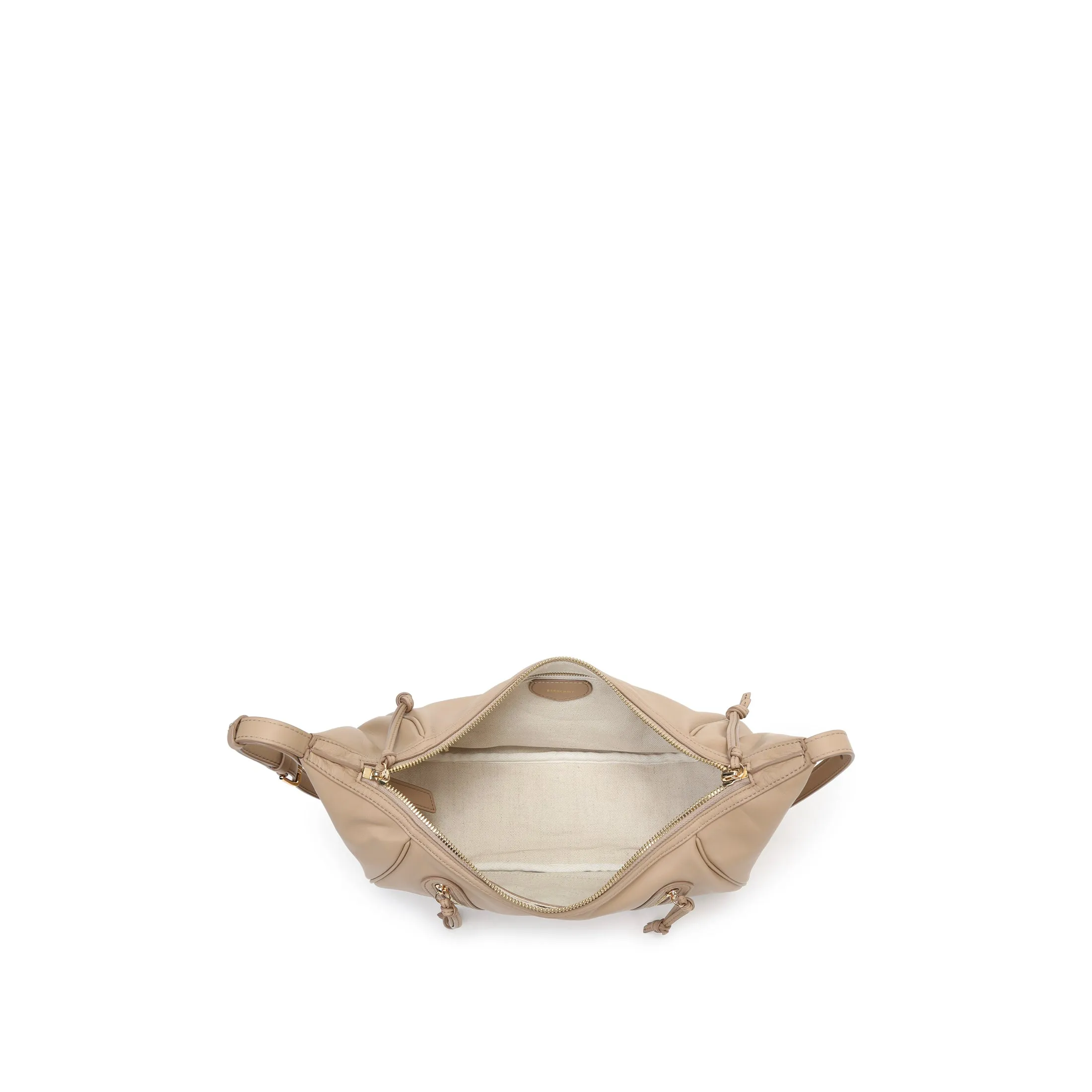 Ursula V11 2-Way Drape Petit Sac Hobo/Sac Bandoulière - Toffee