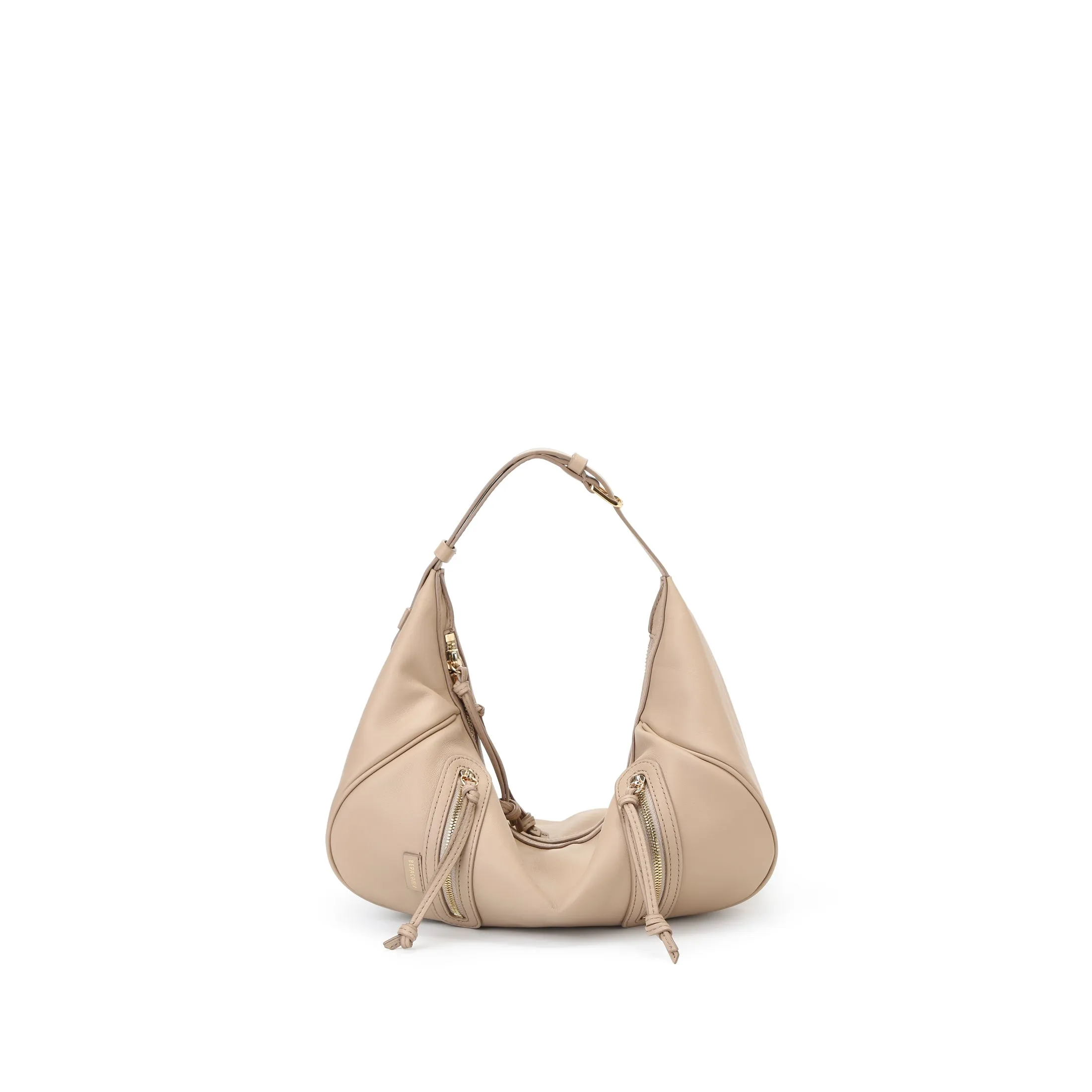 Ursula V11 2-Way Drape Petit Sac Hobo/Sac Bandoulière - Toffee