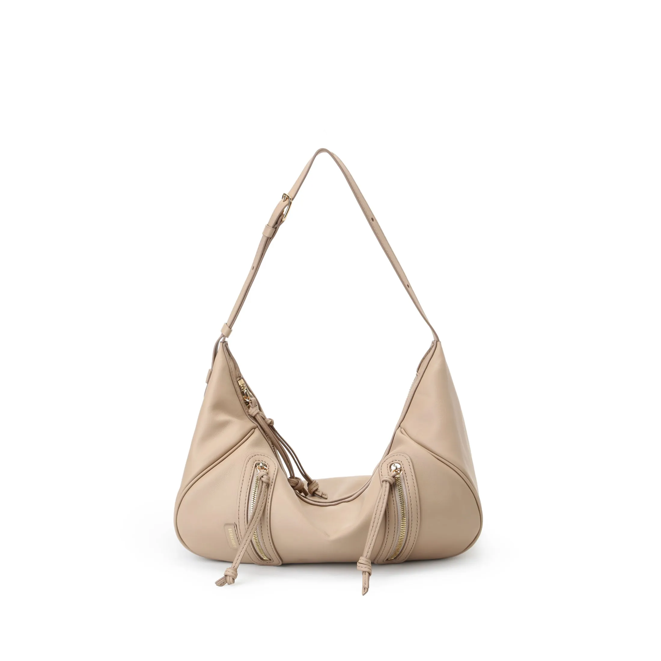 Ursula V11 2-Way Drape Petit Sac Hobo/Sac Bandoulière - Toffee