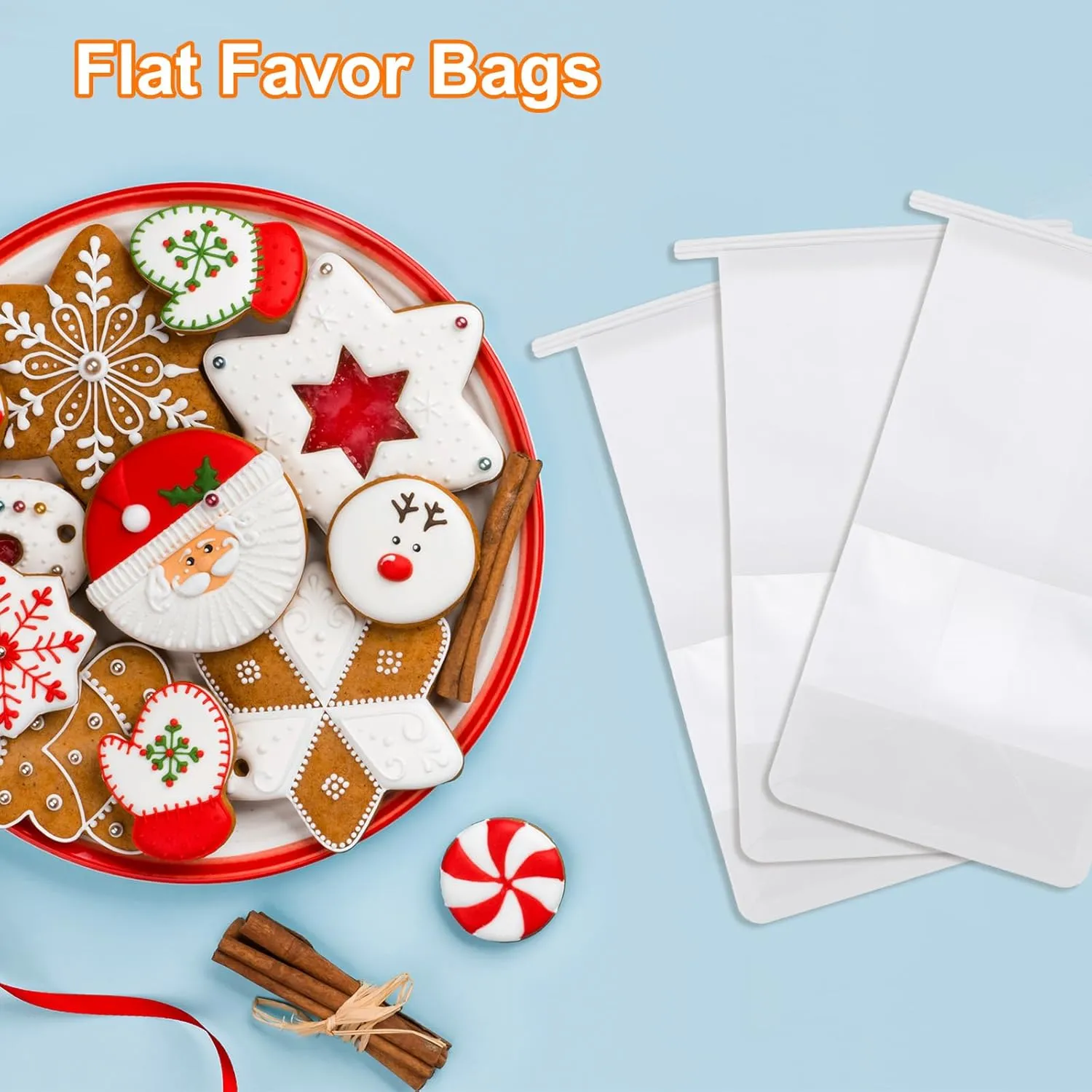 uxcell 50Pcs Bread Bags for Homemade Bread, 5.1x3.9x11 Inches Kraft Bakery Bags with Iron Tie Tab Lock Loaf Gift Bags with Baked Foods Packaging, White