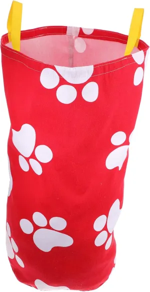 VOSAREA Outdoor Jumping Bag Paw Print Sack Race Bag for Birthday Parties and Family Gatherings Fun Activity