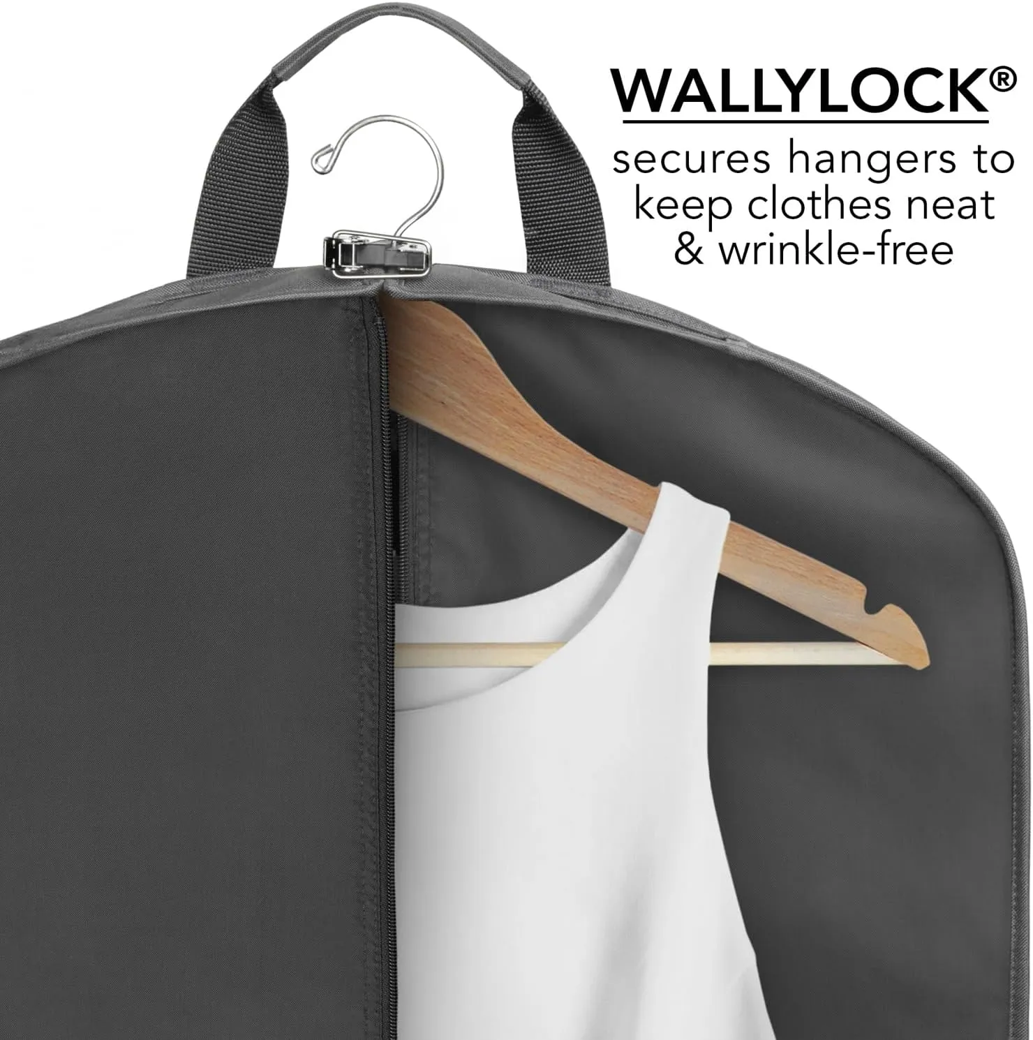 WallyBags® 60” Deluxe Travel Garment Bag