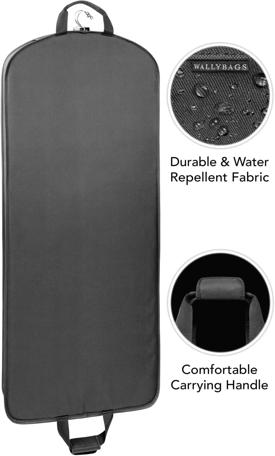 WallyBags® 60” Deluxe Travel Garment Bag