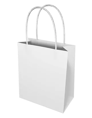 White Paper Bags - Bambino
