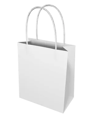 White Paper Bags - Bambino
