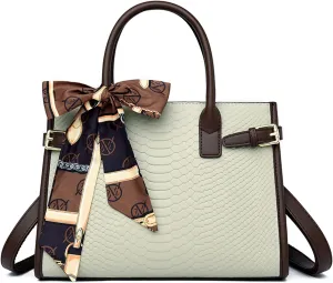 Women Snake Pattern Handbag Women Shoulder Bags Leather Crossbody Bag Large Handbags for Women
